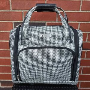 LONDON FOG UNDER SEAT BAG CARRY ON TRAVEL LUGGAGE 14” EUC
